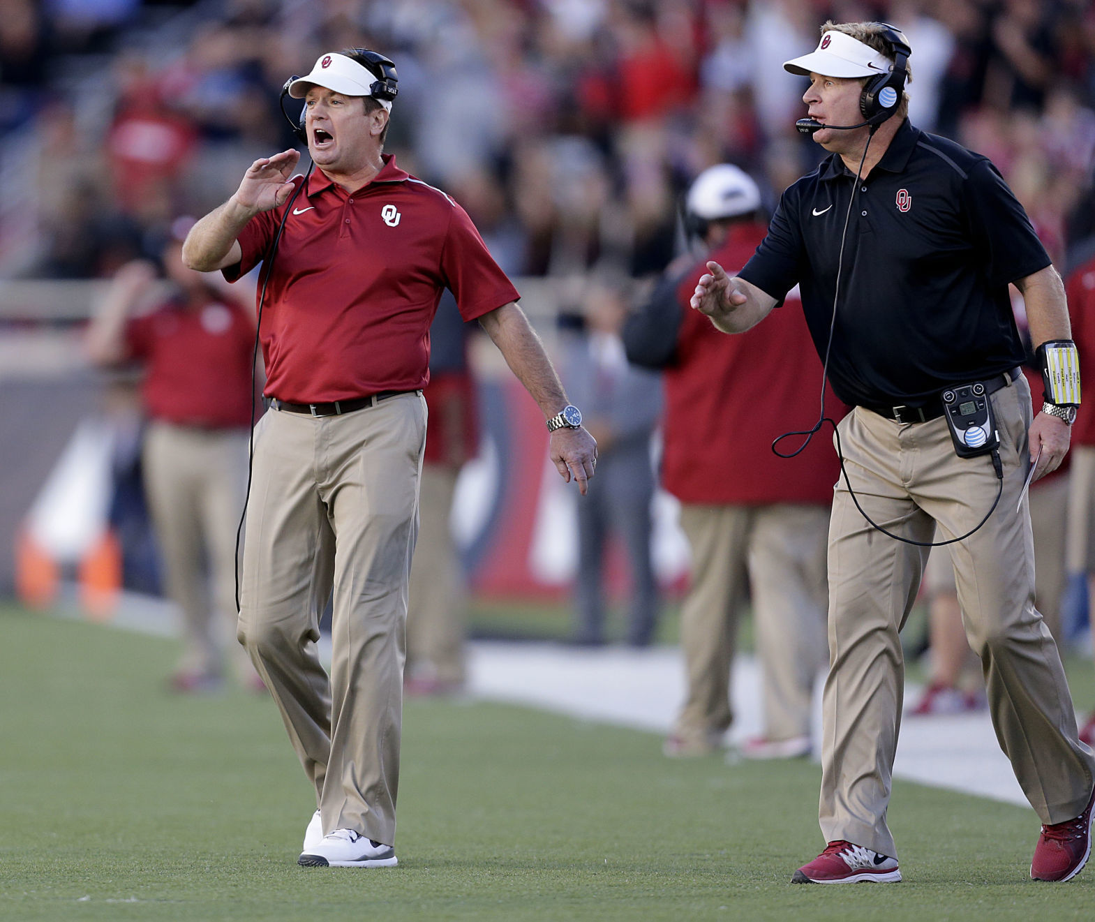 He also discussed how Lincoln Riley reached out to him before dismissing Mike Stoops as defensive coordinator.